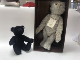 Four boxed steiff bears, including a British colle