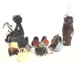 Art glass animals including Langham, Murano etc. 6