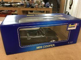 A Revell Mini Cooper boxed car