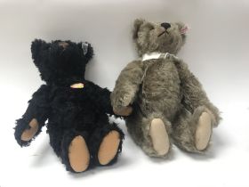 Four boxed steiff bears, including grizzly Ted car