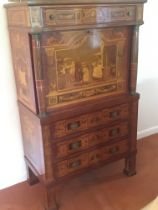 A Quality 20th Century Italian cabinet with marque