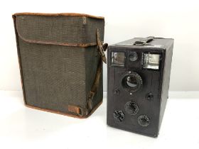 Vintage Box camera W.Roussel Paris Anastigmat Seri