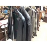 Vintage Leather jackets including Pelle Gucci, Joh