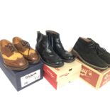 Pairs of mens size 8 shoes including Trickers Kesw