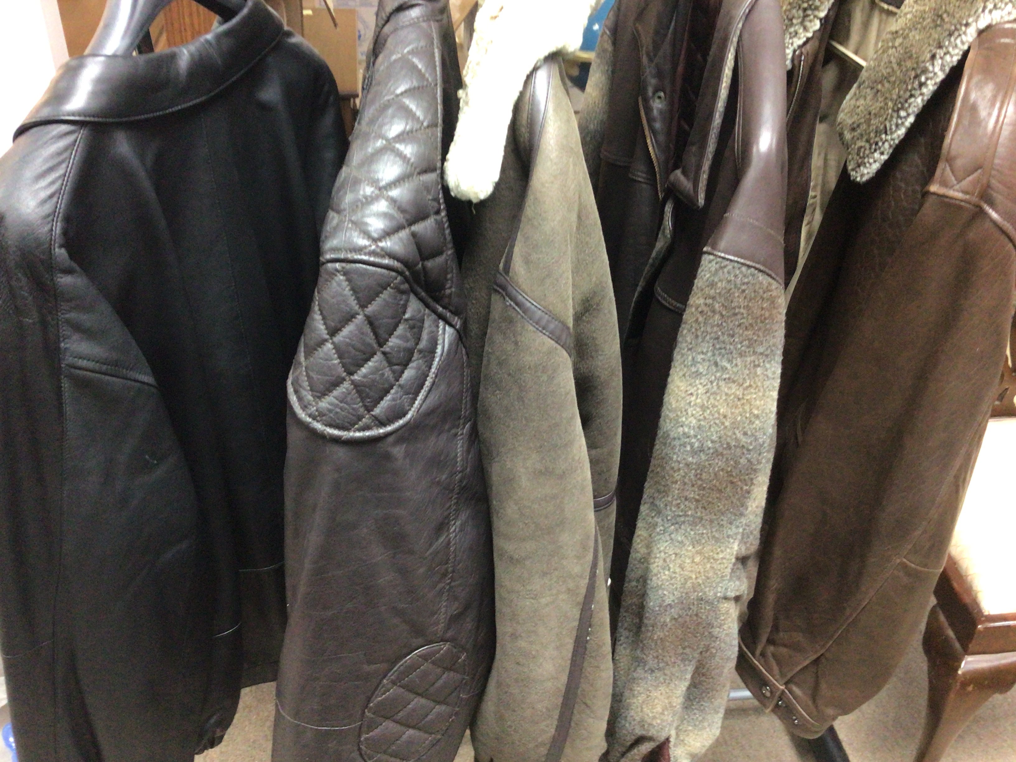 Vintage Leather jackets including Pelle Gucci, Joh - Image 7 of 7