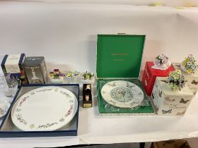 Collective lot of ceramics and glass. Including Ro