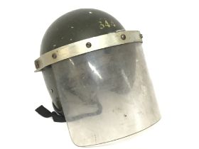 A Northern Ireland Riot Helmet, postage cat C