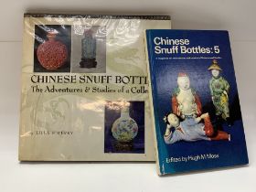 2 good books relating to Chinese Snuff Bottles. 1