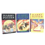 First edition Harry Potter volumes , postage cat C