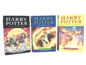 First edition Harry Potter volumes , postage cat C