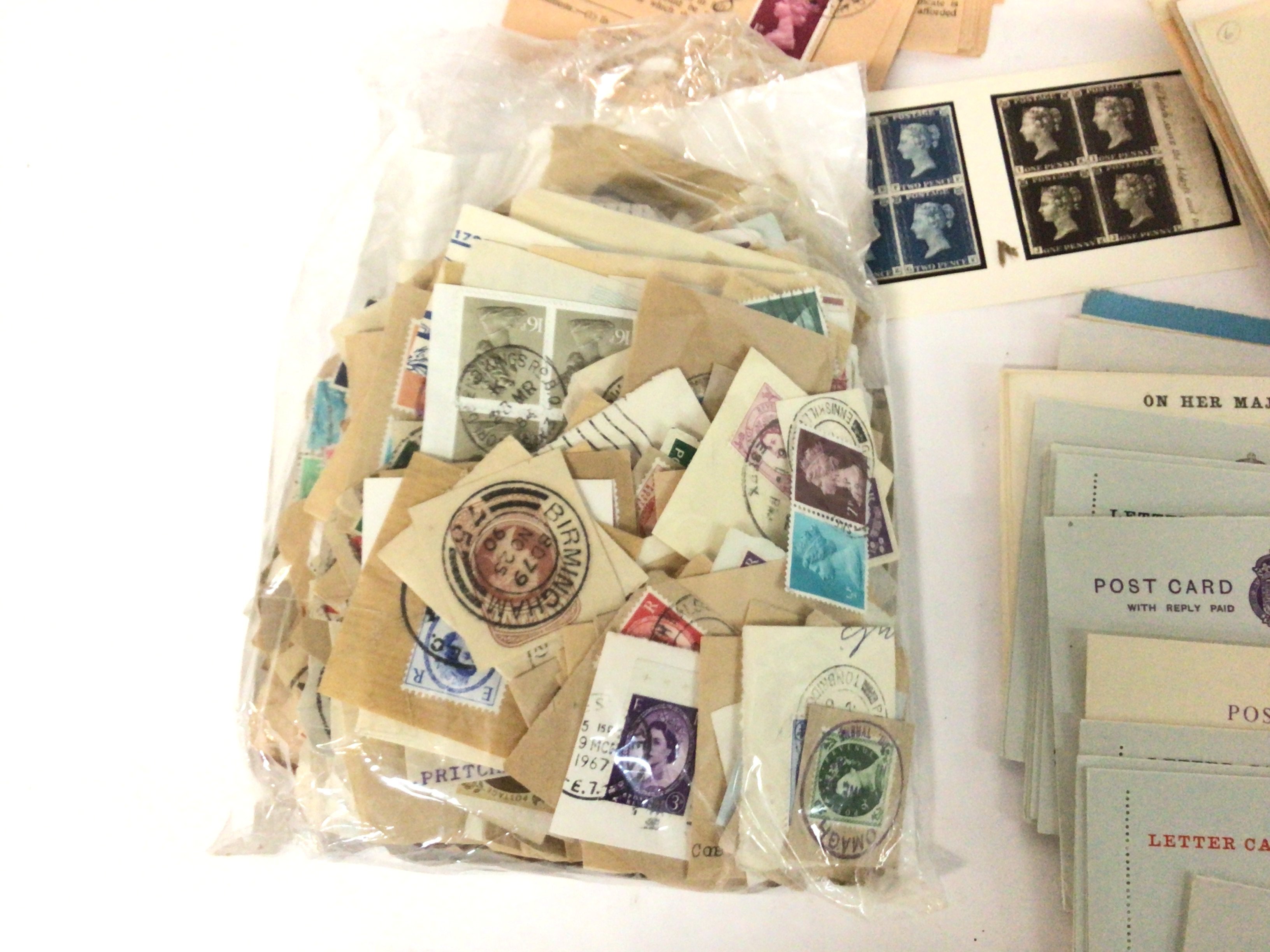A collection of various stamps and certificates of - Image 2 of 4