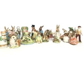 A Collection of Beswick Beatrix Potter Porcelain F