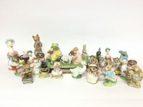 A collection of Beswick Beatrix Potter porcelain f