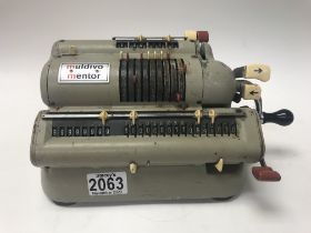 A vintage muldivo calculator.