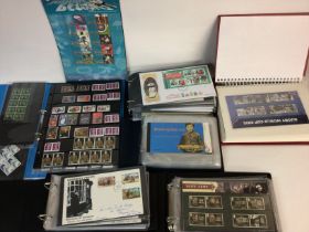 A collection of first day covers and stamps includ