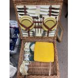 A mid 20th century picnic set. NO RESERVE