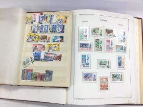 A collection of Gibraltar postage stamps including