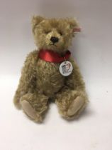 A boxed 100 years of Steiff teddy bears book and b