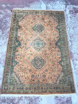 A vintage Persian style Rug dimensions 116x175cm p