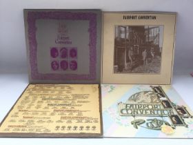 Four LPs by Fairport Convention comprising 'Liege