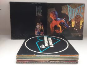 A collection of LPs, 12inch and 7inch singles by v