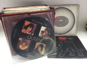 A record case LPs and 12inch singles by various ar