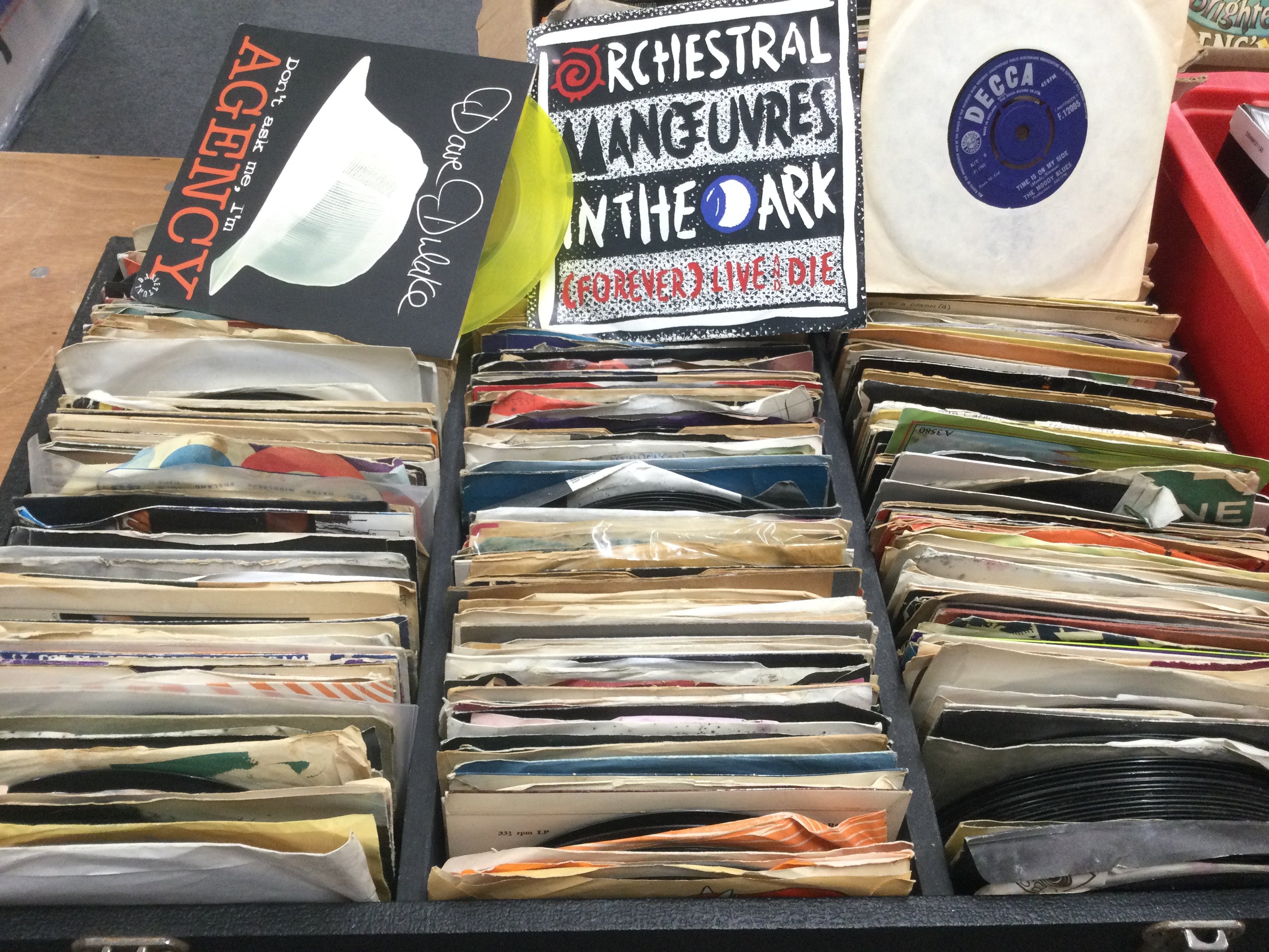 A collection of 7inch singles and EPs from the 196