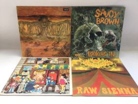 Four first UK pressings of Savoy Brown LPs compris