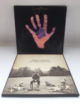 Two early UK pressings of George Harrison LPs comp