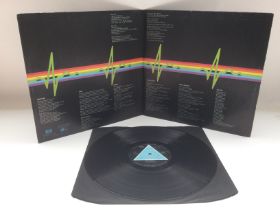 A first UK pressing of 'Dark Side Of The Moon' by