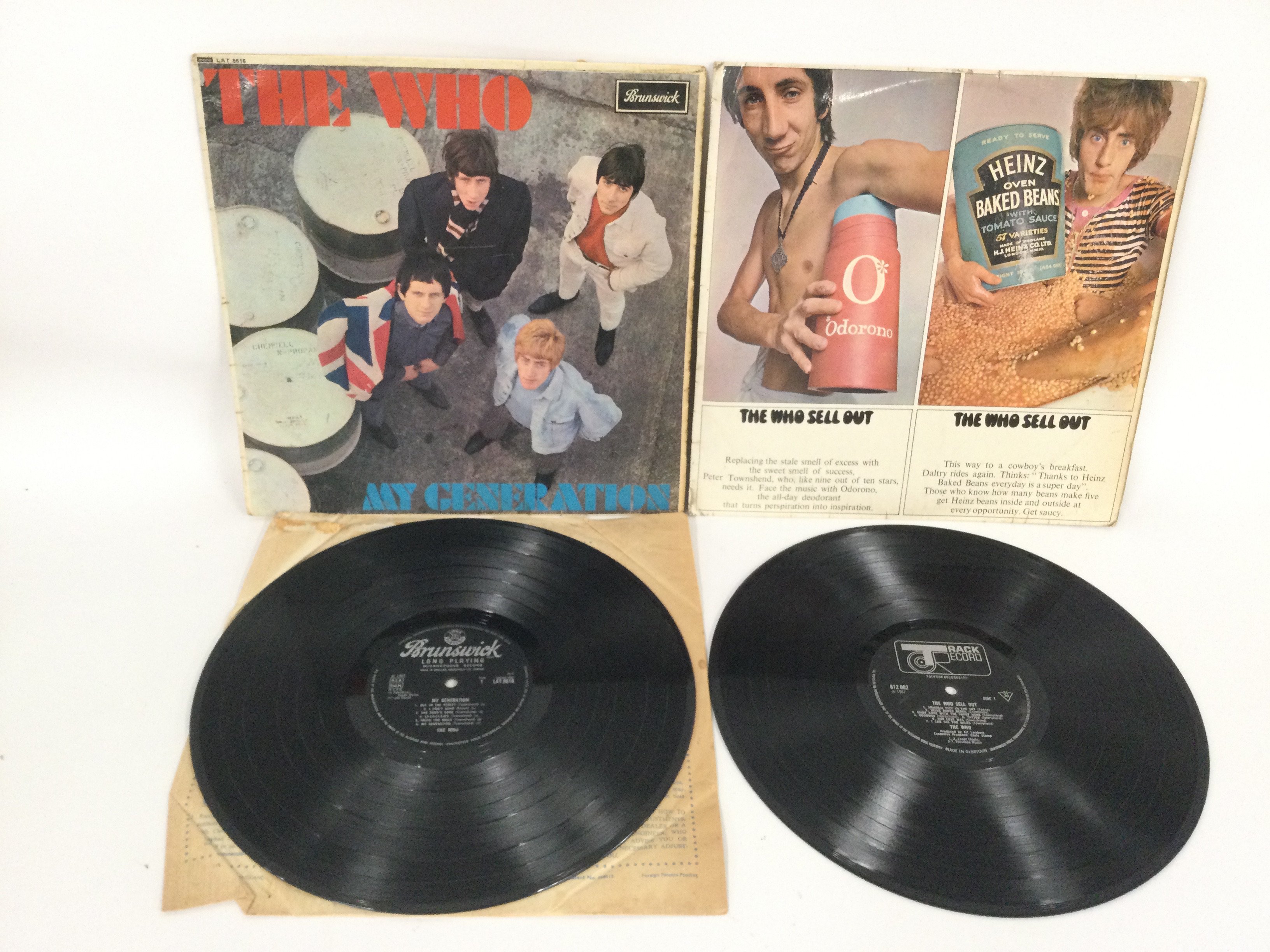 Two LPs by The Who comprising a first UK pressing