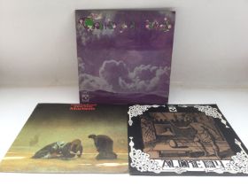 Three early UK pressings of LPs by Third Ear Band