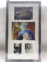 A framed and glazed Only Fools & Horses montage si
