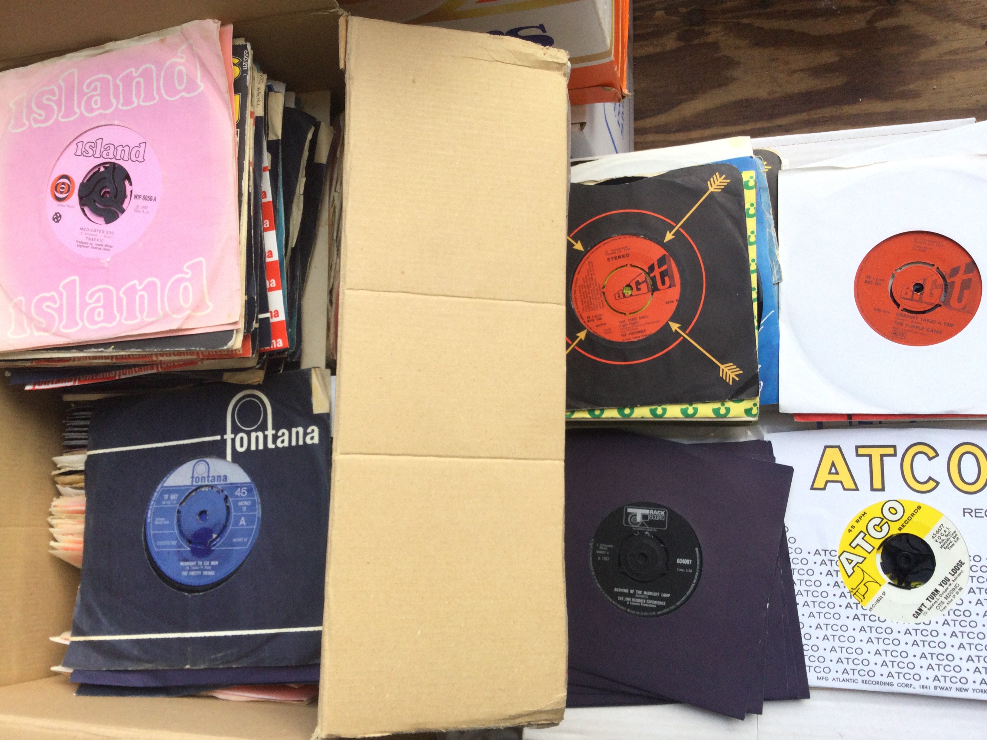 A box of 7inch singles by various artists includin - Image 2 of 3