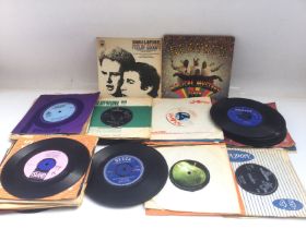 A collection of 1960s 7inch singles and EPs by var