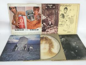 Six LPs by The Who comprising an early US pressing