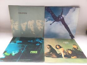 Four LPs by Free including first UK pressings comp
