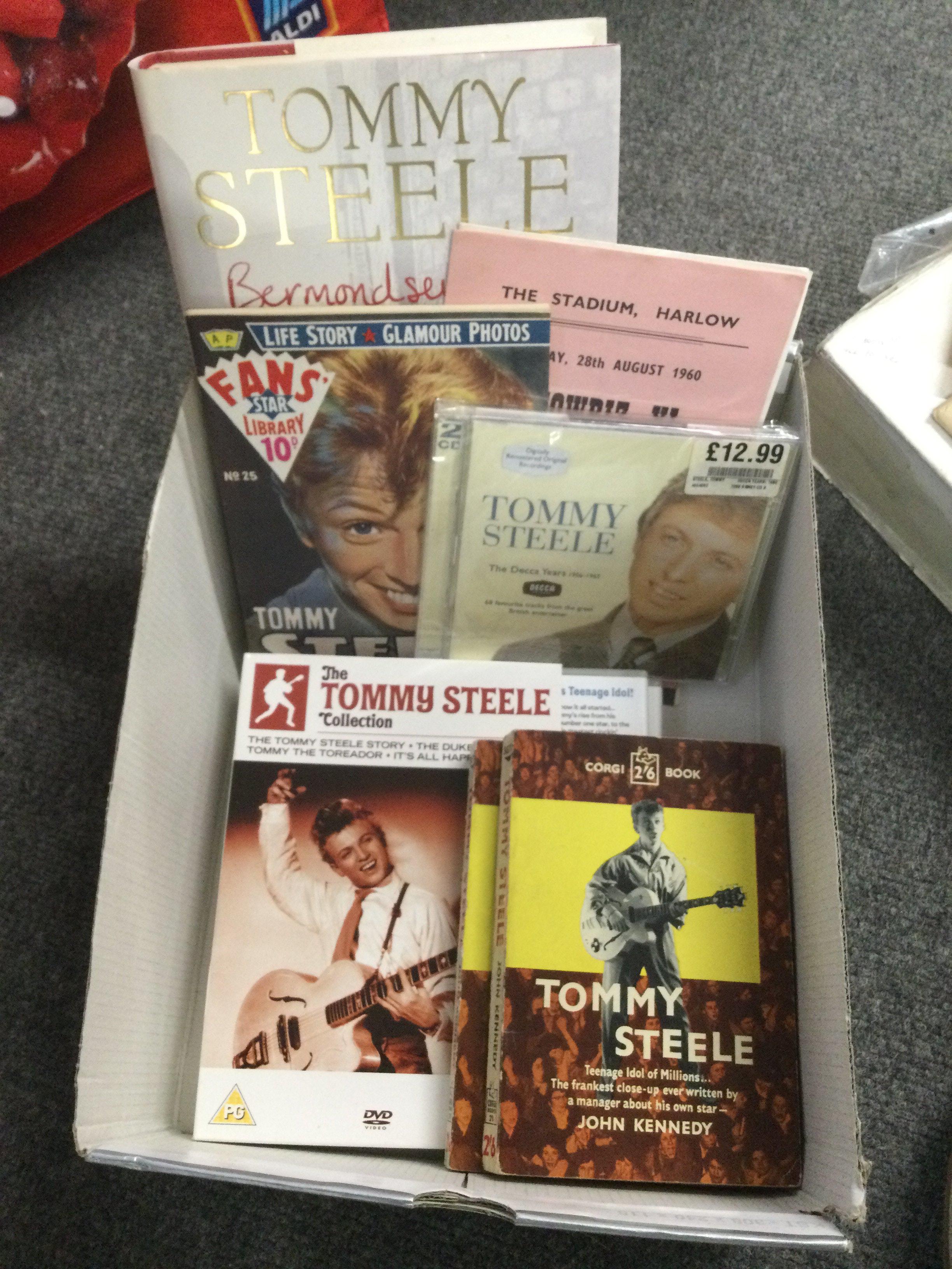 A collection of Tommy Steele memorabilia comprisin - Image 3 of 4