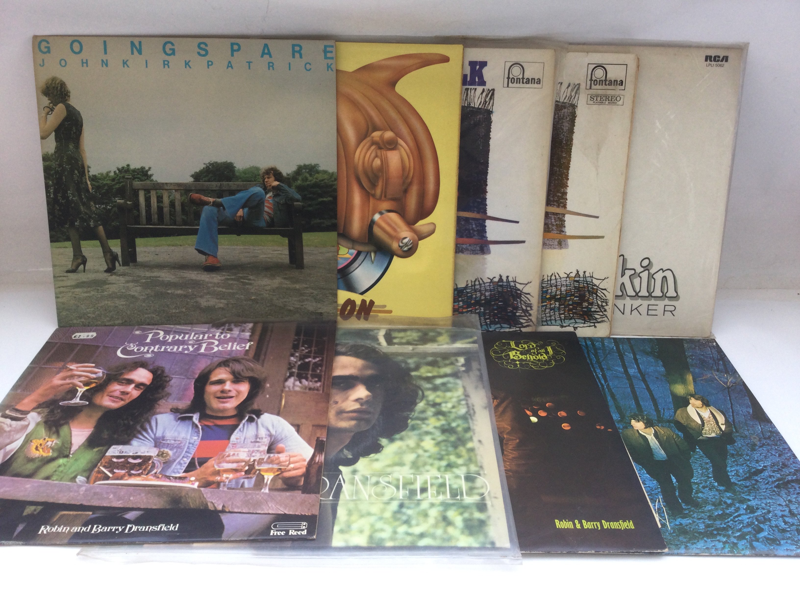 Sixteen folk rock LPs by various artists including - Image 2 of 2