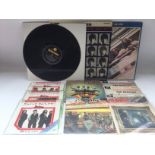 A collection of Beatles and solo 7inch singles, EP