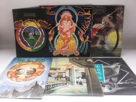 Twelve LPs by Hawkwind comprising 'Space Ritual',