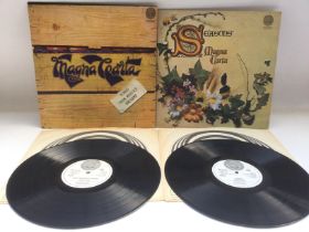 Two first UK pressings of Magna Carta LPs comprisi