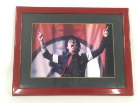 A framed and glazed third edition photograph of Bi
