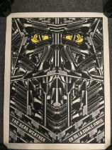 Three limited edition silk screen print posters of