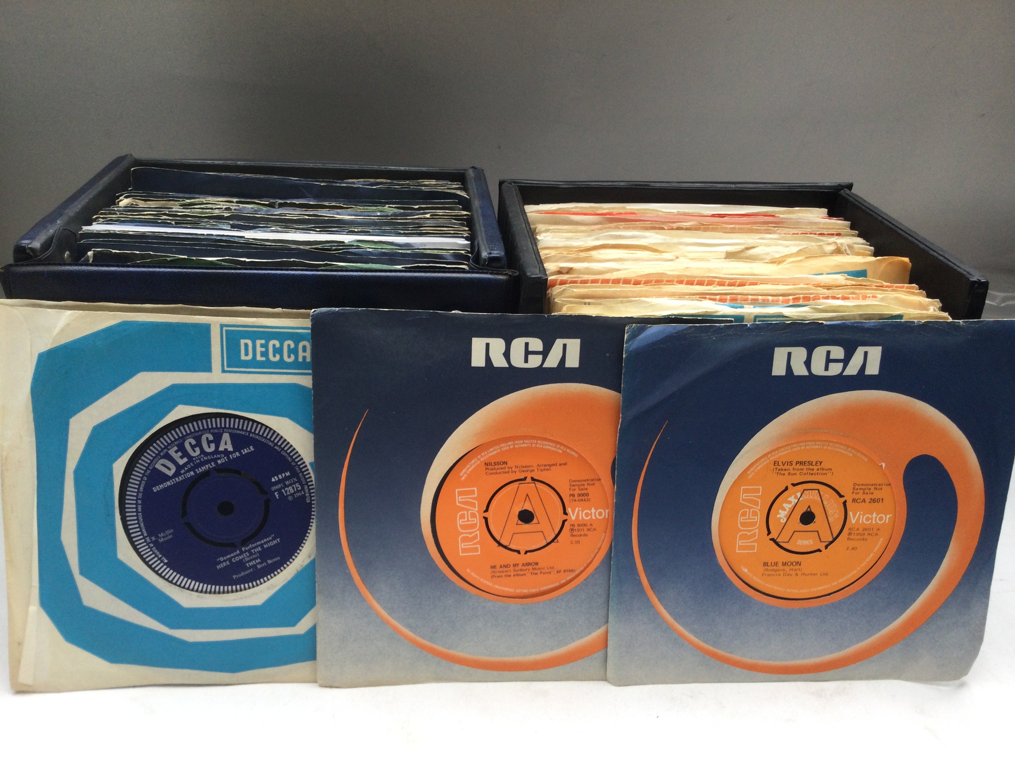 Four record cases of demo discs and advance promo - Image 2 of 3