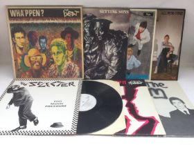 Eight mod and ska LPs by The Jam, The Who, The Bea