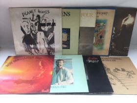 Sixteen singer songwriter LPs by various artists i