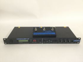 A Digitech Vocalist II vocal processor with footsw