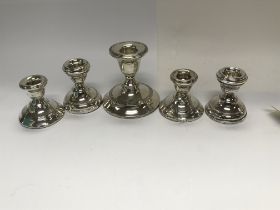 A Collection of silver crusts and two small pairs