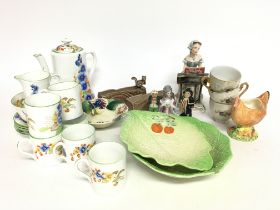A collection of ceramics including Royal Albert Cr